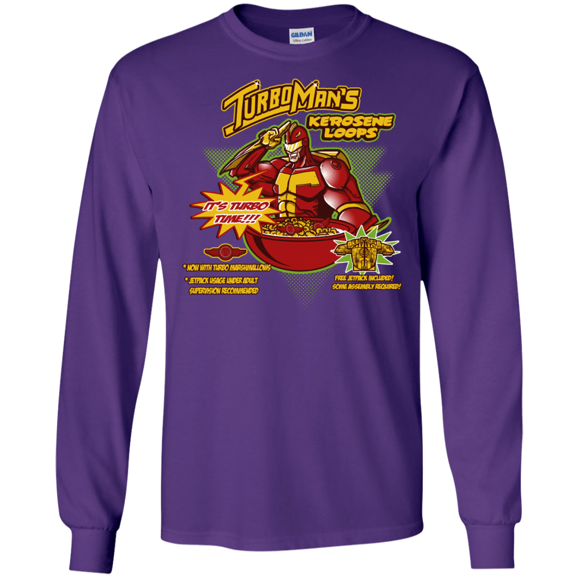 T-Shirts Purple / S Kerosene Loops Men's Long Sleeve T-Shirt