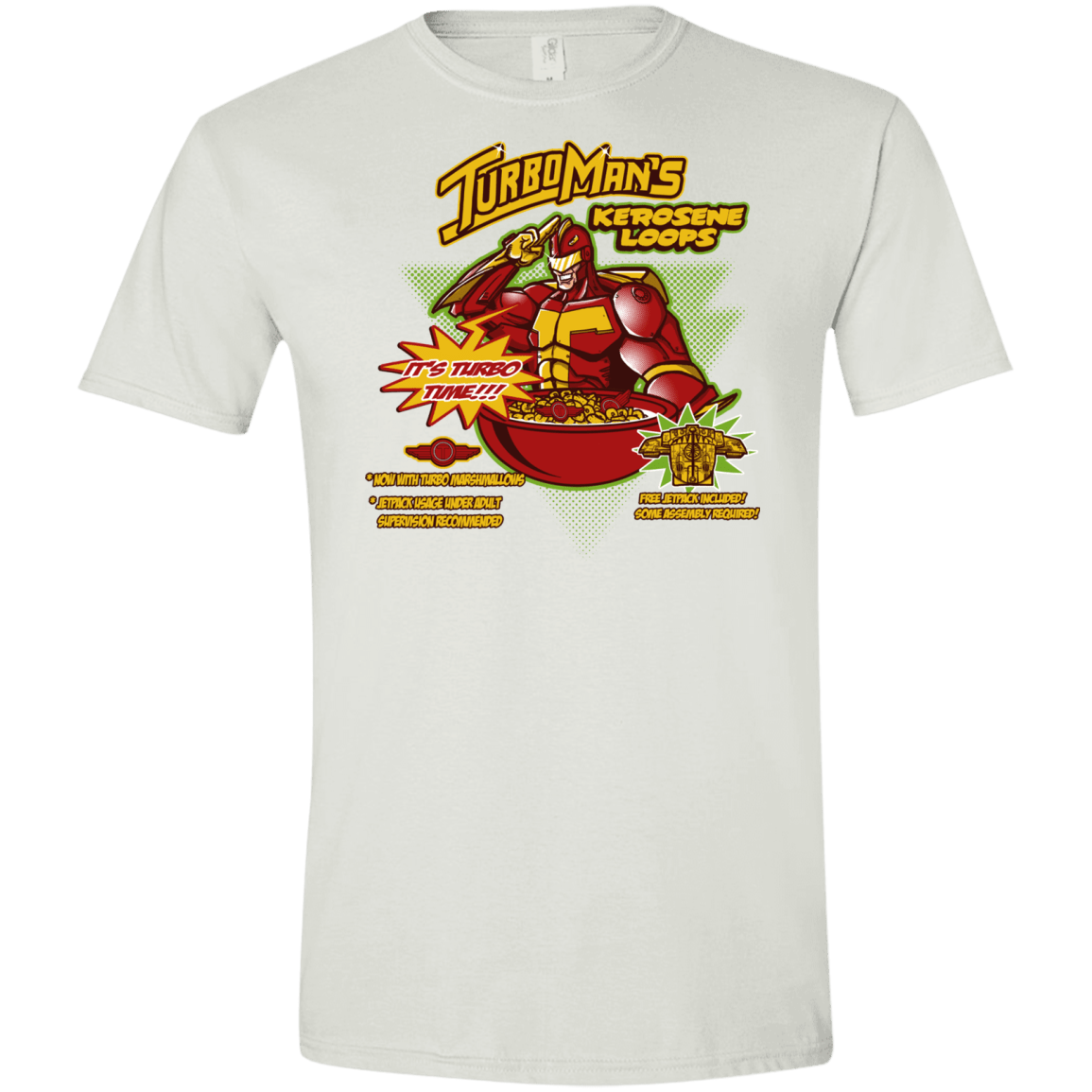 T-Shirts White / X-Small Kerosene Loops Men's Semi-Fitted Softstyle