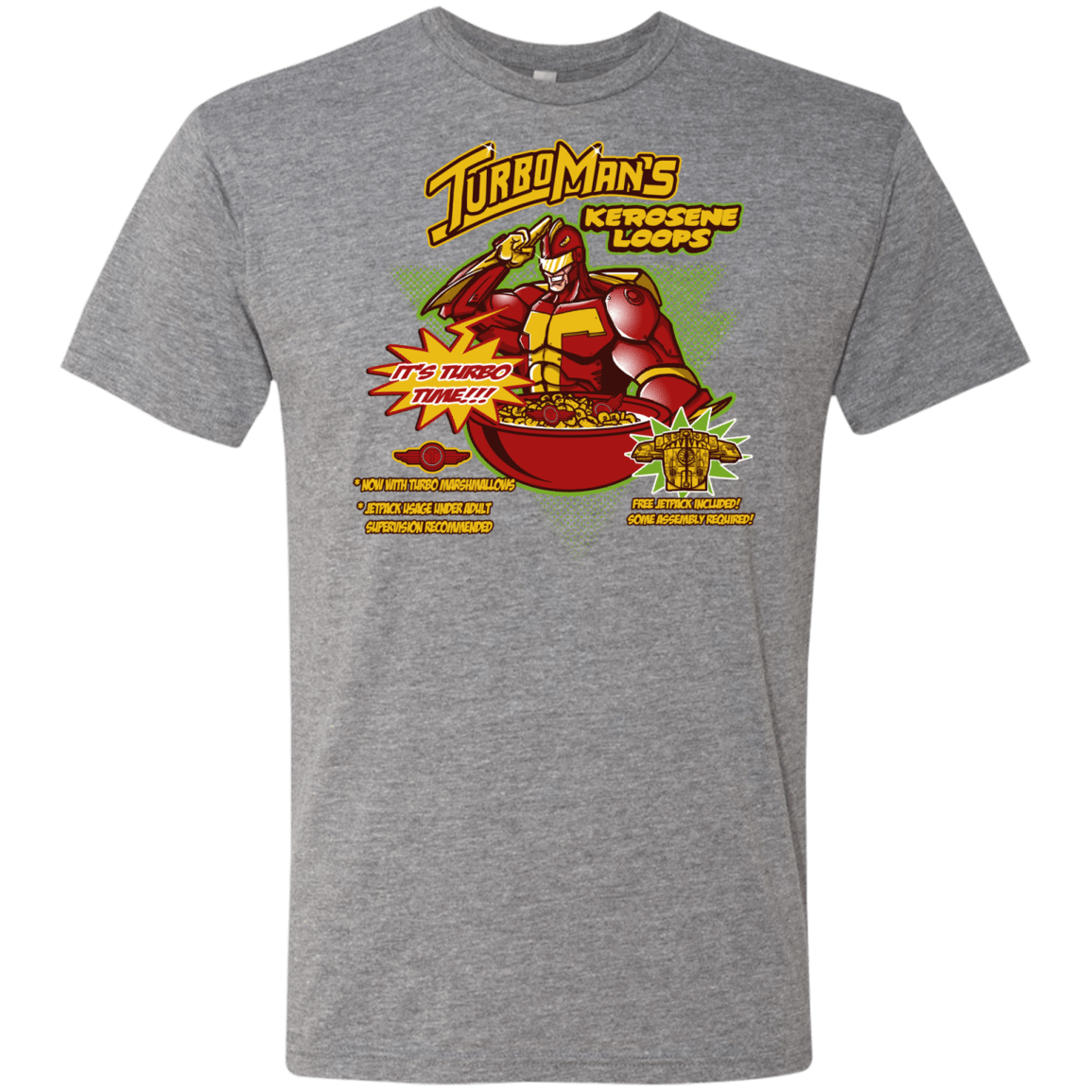 T-Shirts Premium Heather / S Kerosene Loops Men's Triblend T-Shirt