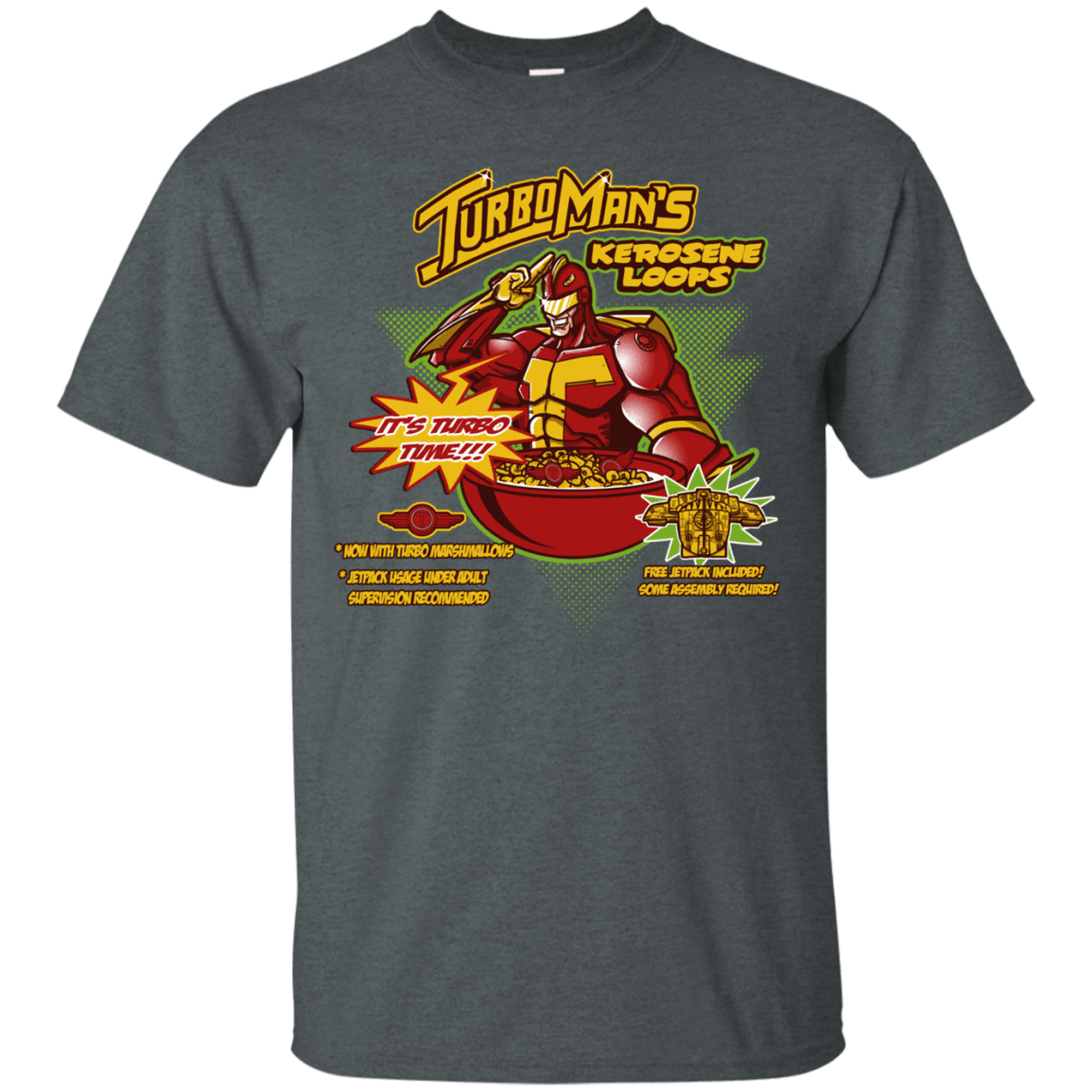 T-Shirts Dark Heather / S Kerosene Loops T-Shirt