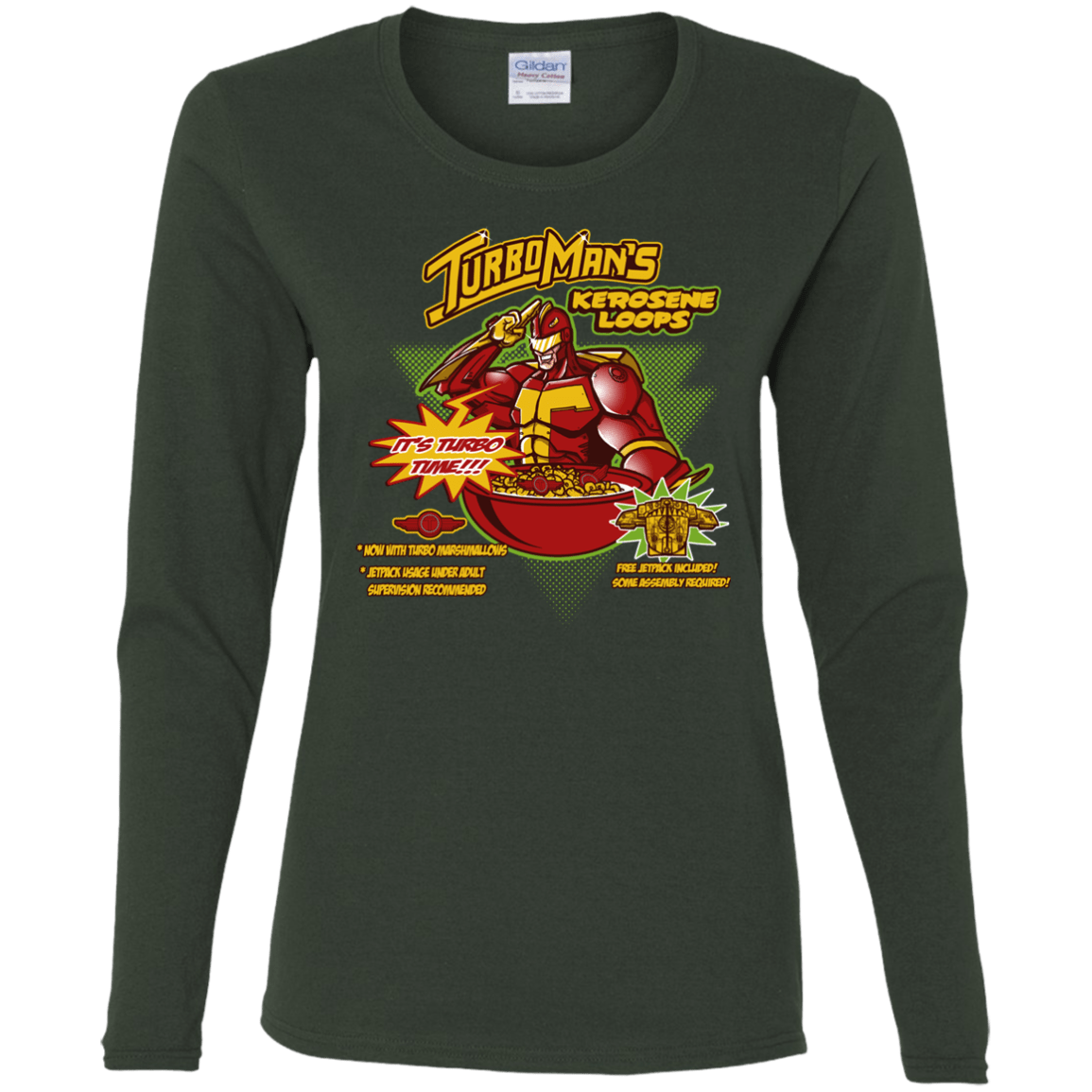 T-Shirts Forest / S Kerosene Loops Women's Long Sleeve T-Shirt