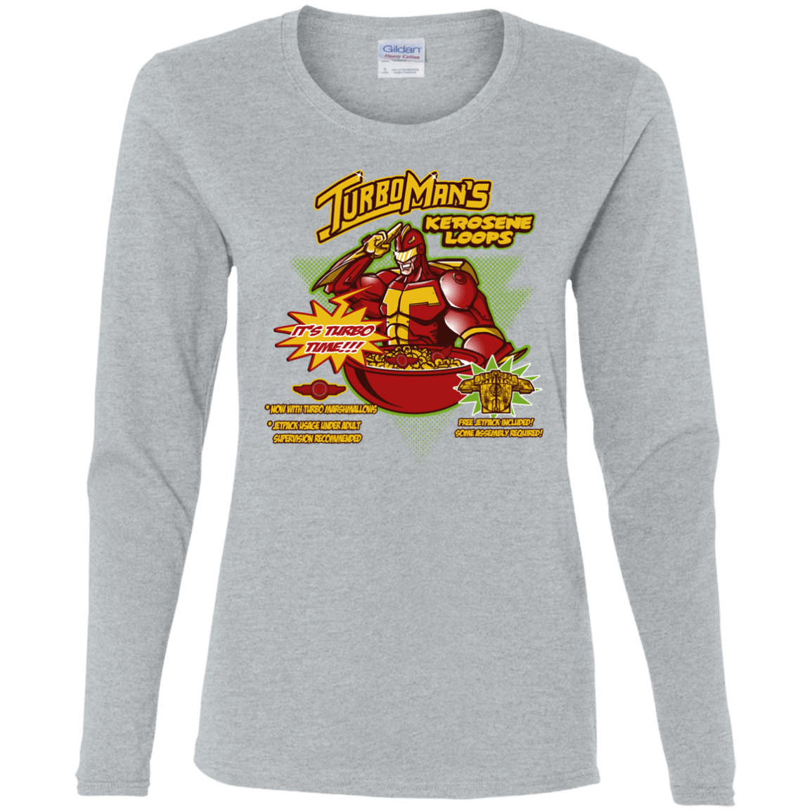 T-Shirts Sport Grey / S Kerosene Loops Women's Long Sleeve T-Shirt