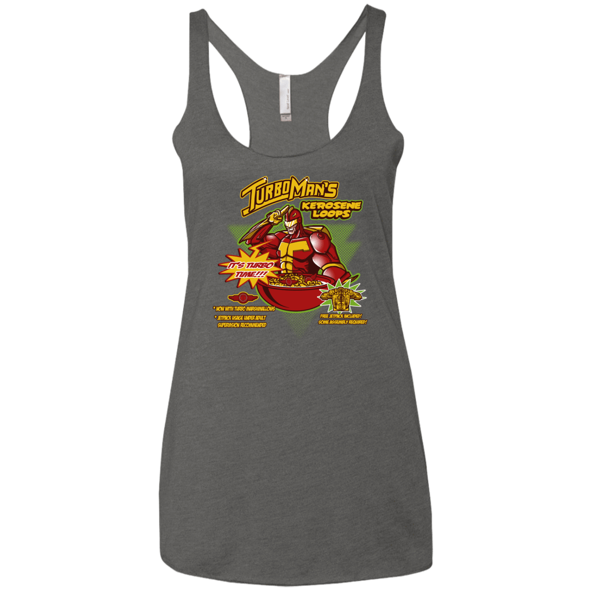 T-Shirts Premium Heather / X-Small Kerosene Loops Women's Triblend Racerback Tank