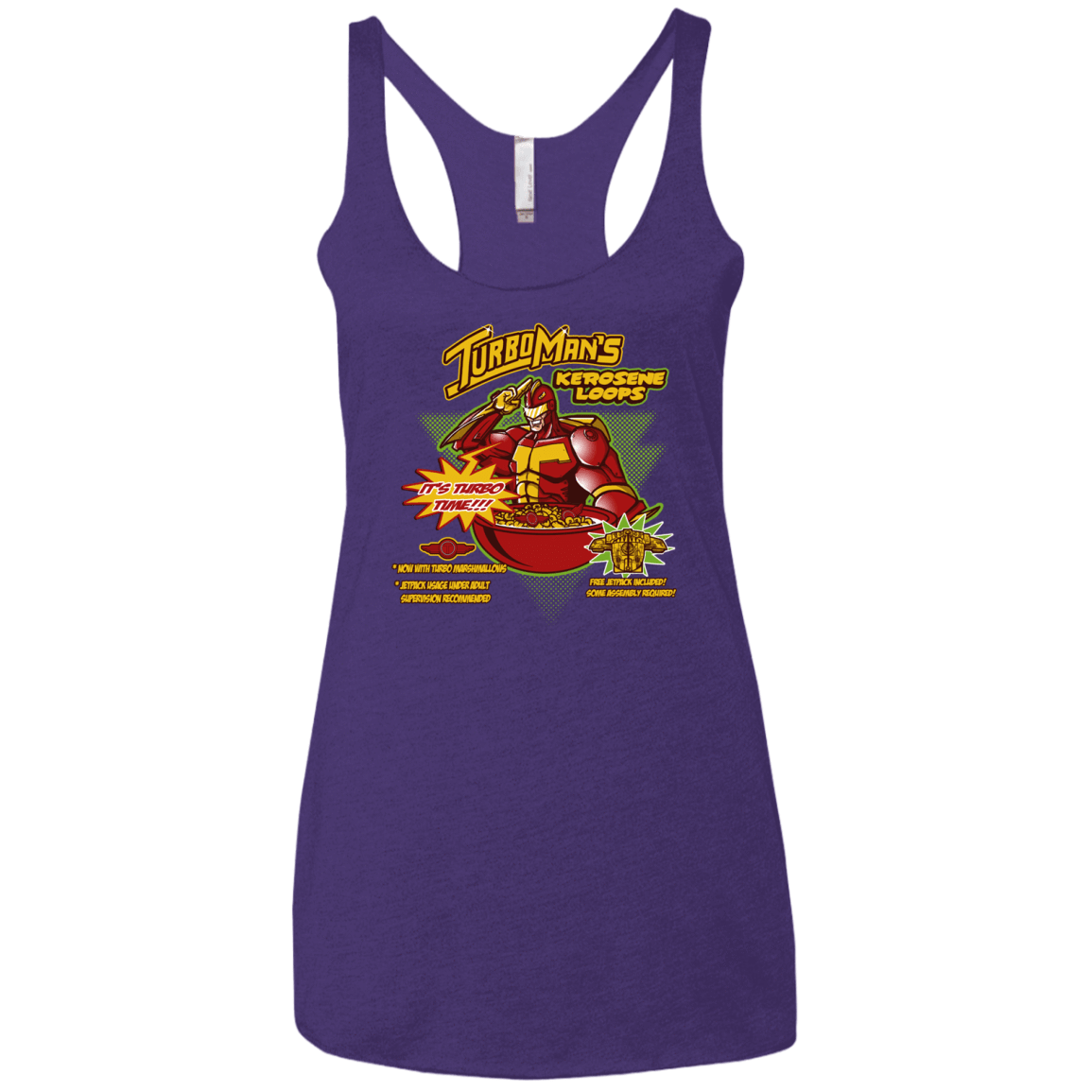 T-Shirts Purple Rush / X-Small Kerosene Loops Women's Triblend Racerback Tank