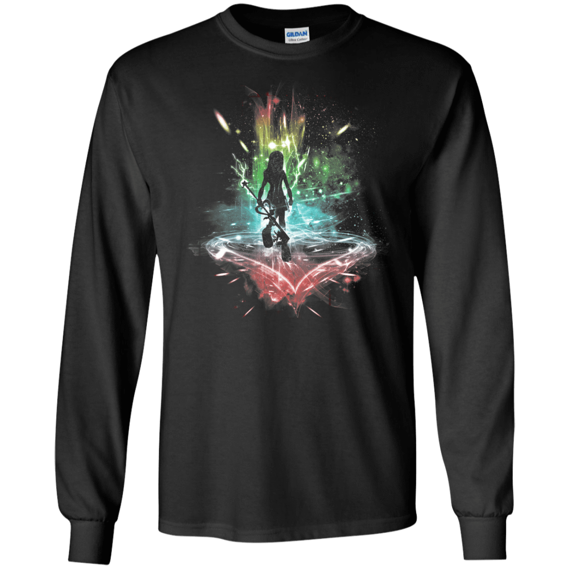 T-Shirts Black / S Key to the Heart Men's Long Sleeve T-Shirt