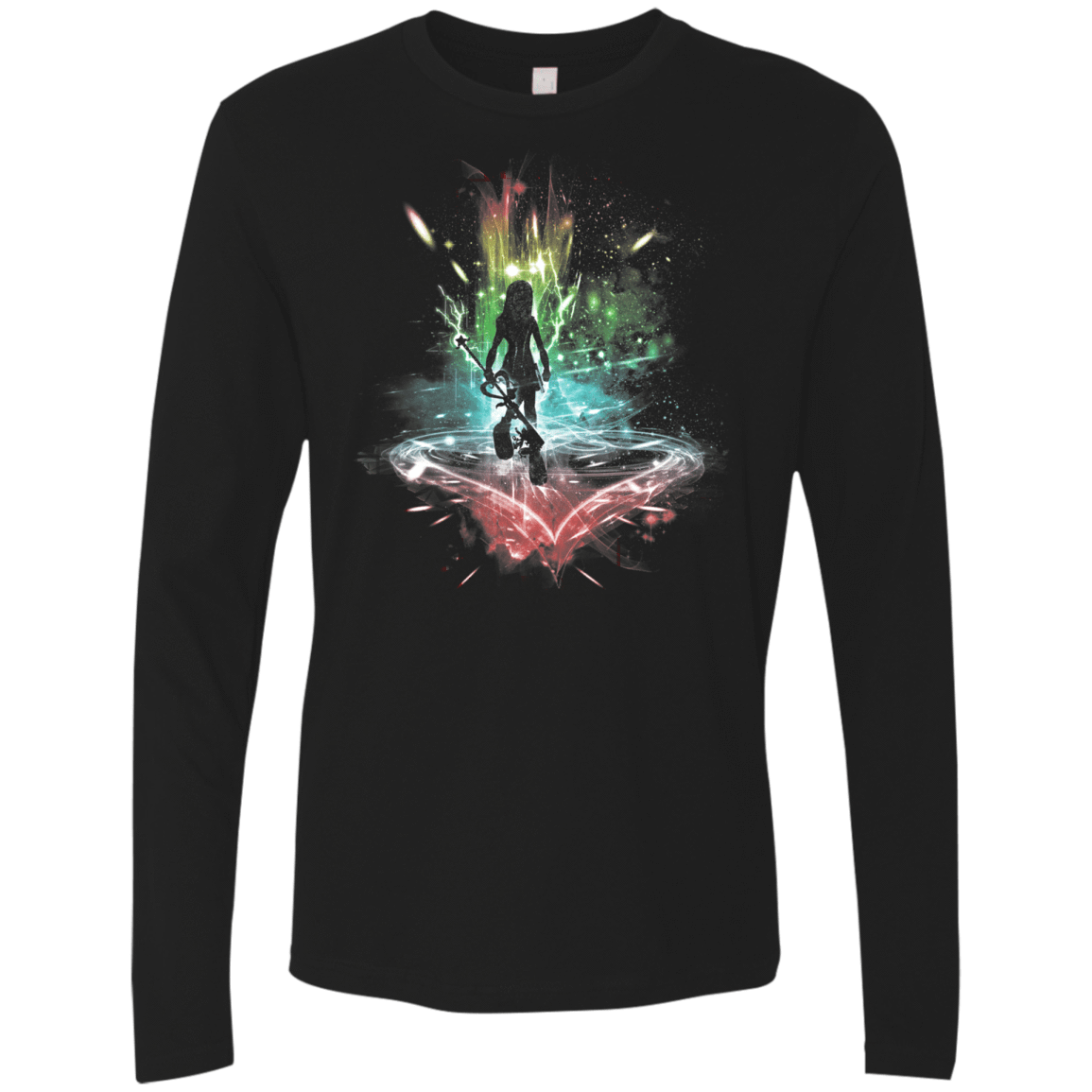 T-Shirts Black / S Key to the Heart Men's Premium Long Sleeve