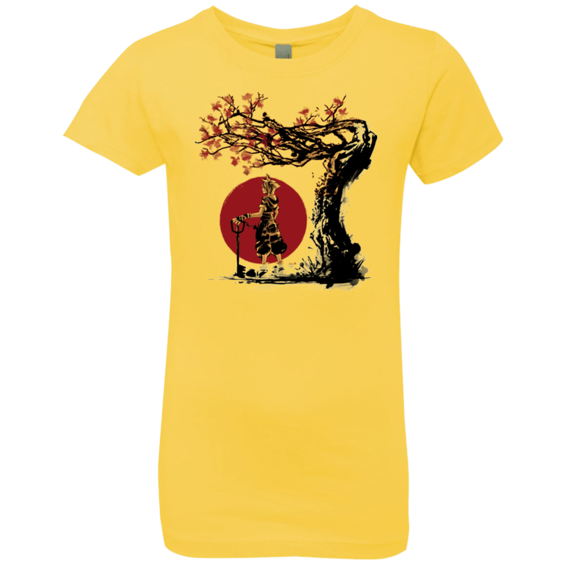 T-Shirts Vibrant Yellow / YXS Keyblade Wielder Girls Premium T-Shirt