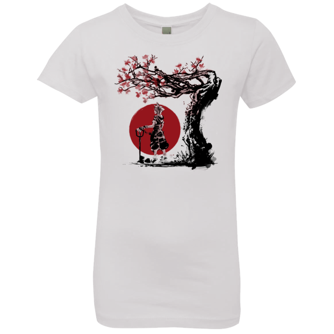 T-Shirts White / YXS Keyblade Wielder Girls Premium T-Shirt