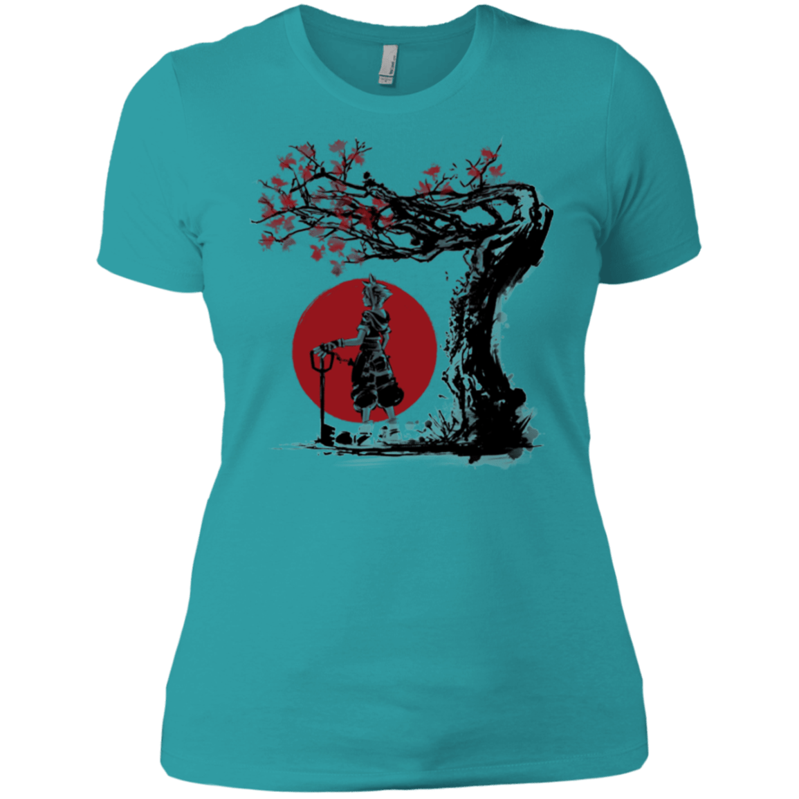T-Shirts Tahiti Blue / X-Small Keyblade Wielder Women's Premium T-Shirt