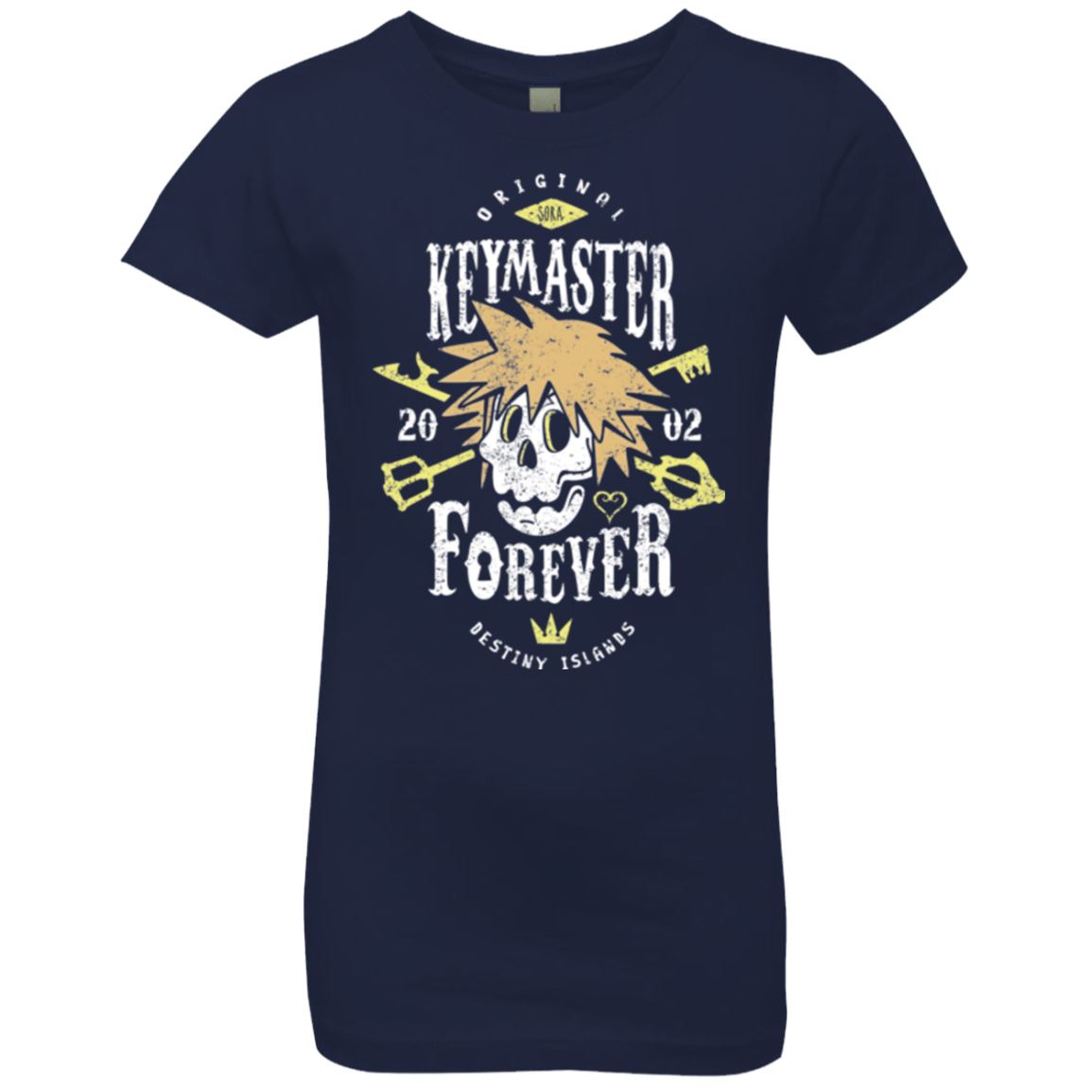 T-Shirts Midnight Navy / YXS Keymaster Forever Girls Premium T-Shirt