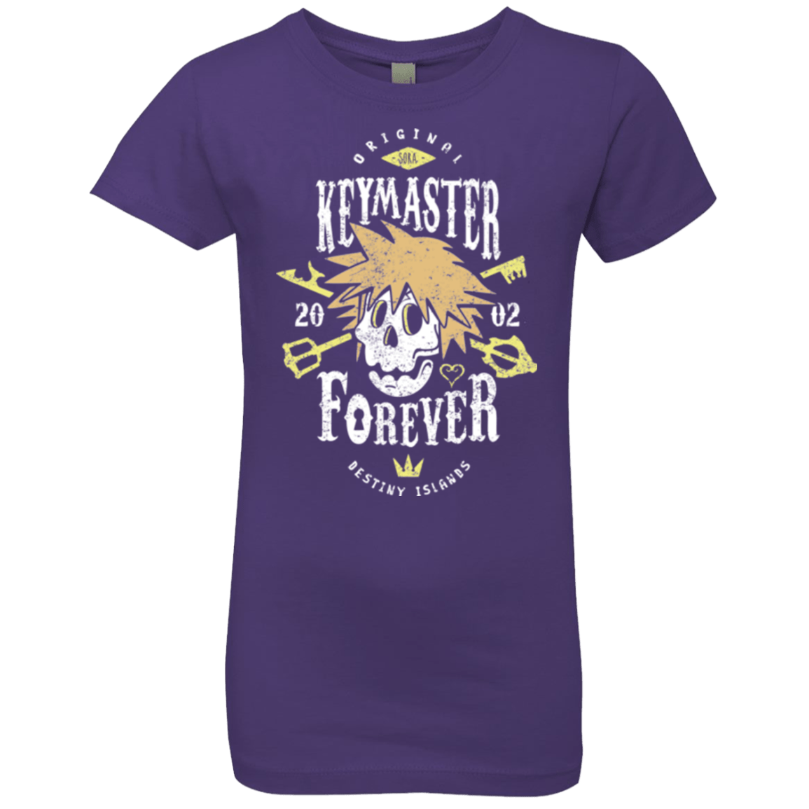 T-Shirts Purple Rush / YXS Keymaster Forever Girls Premium T-Shirt