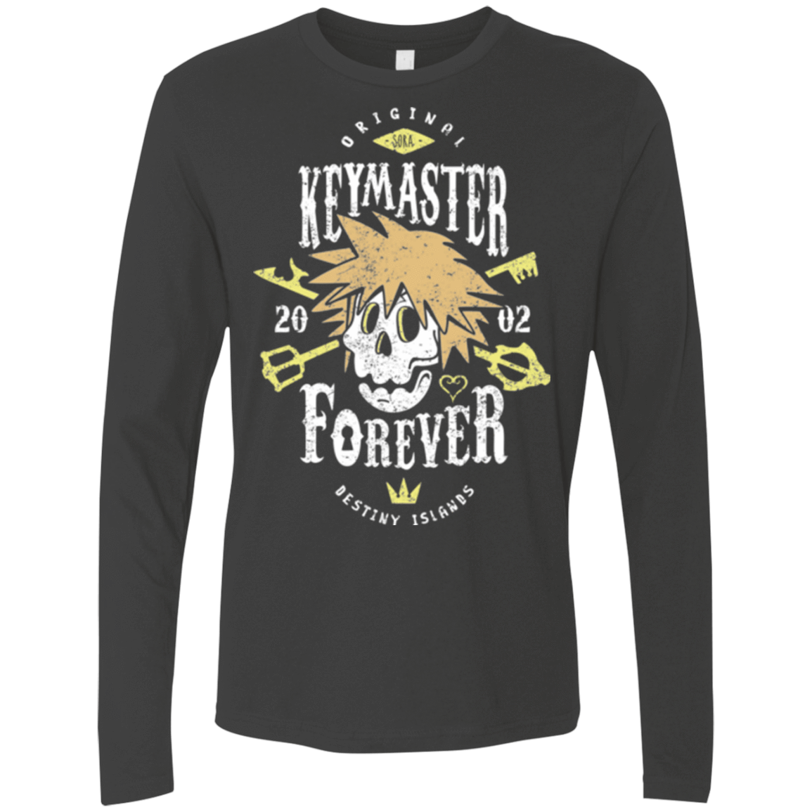 T-Shirts Heavy Metal / Small Keymaster Forever Men's Premium Long Sleeve