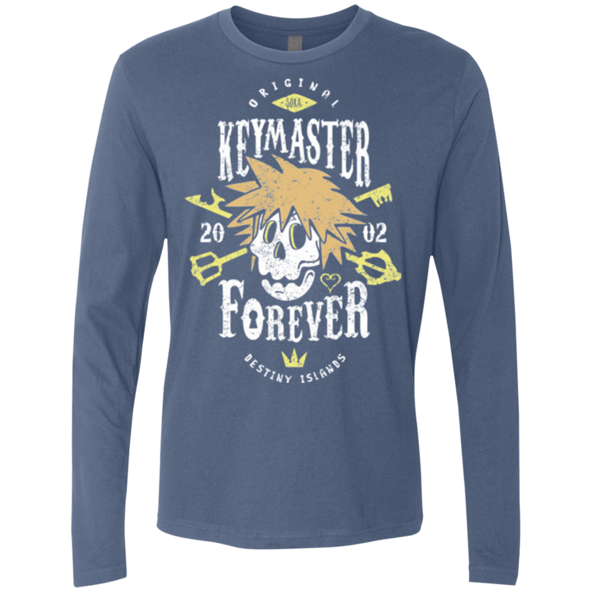 T-Shirts Indigo / Small Keymaster Forever Men's Premium Long Sleeve