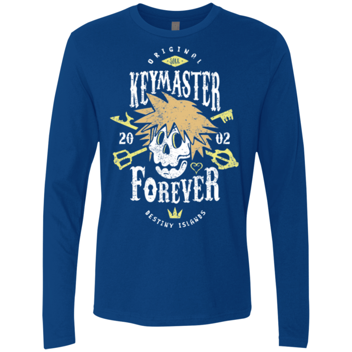 T-Shirts Royal / Small Keymaster Forever Men's Premium Long Sleeve