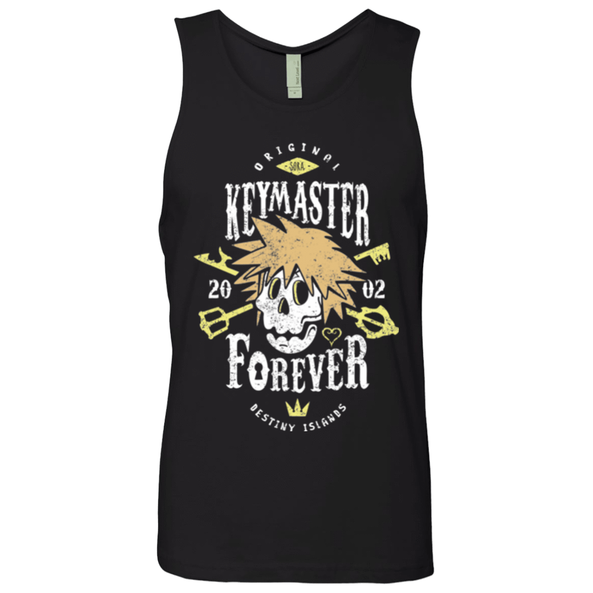 T-Shirts Black / Small Keymaster Forever Men's Premium Tank Top