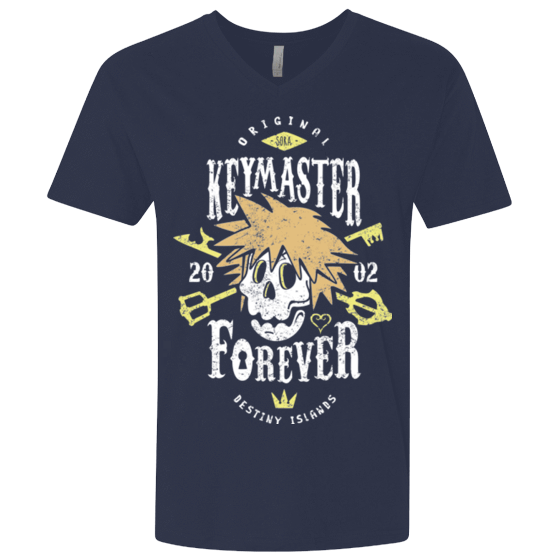 T-Shirts Midnight Navy / X-Small Keymaster Forever Men's Premium V-Neck