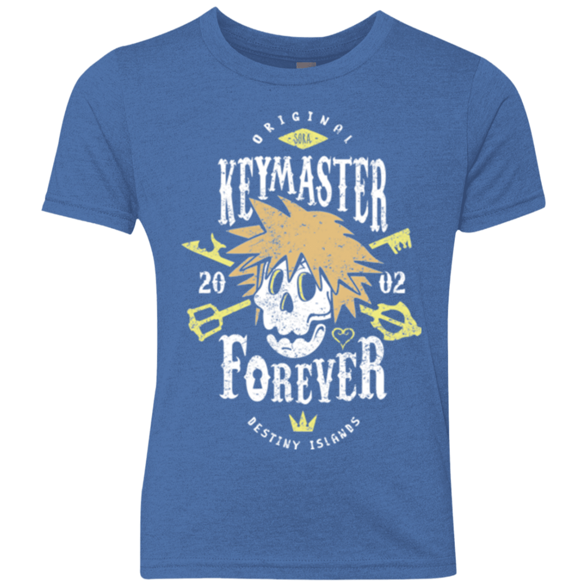 T-Shirts Vintage Royal / YXS Keymaster Forever Youth Triblend T-Shirt