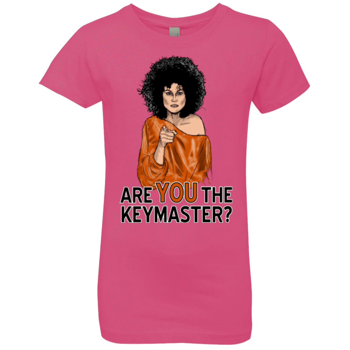 T-Shirts Hot Pink / YXS Keymaster Girls Premium T-Shirt