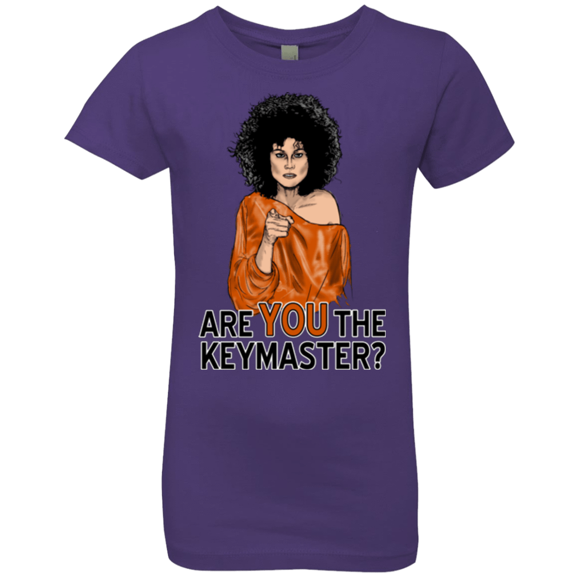 T-Shirts Purple Rush / YXS Keymaster Girls Premium T-Shirt