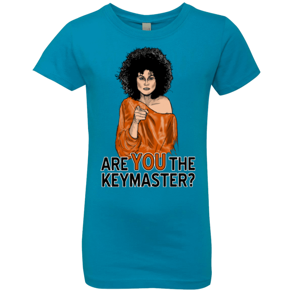 T-Shirts Turquoise / YXS Keymaster Girls Premium T-Shirt