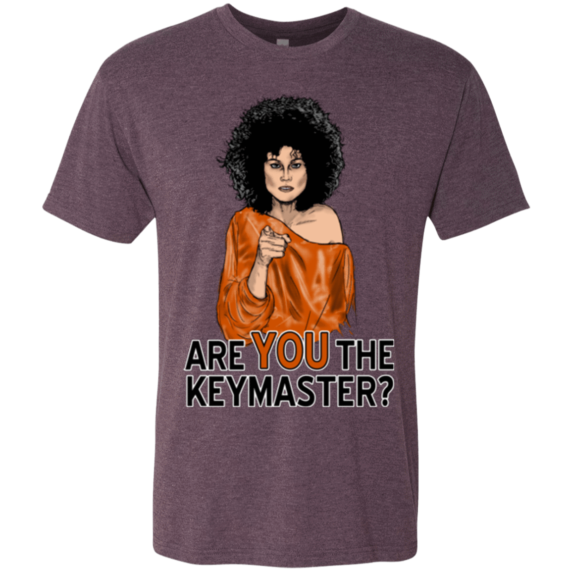 T-Shirts Vintage Purple / Small Keymaster Men's Triblend T-Shirt