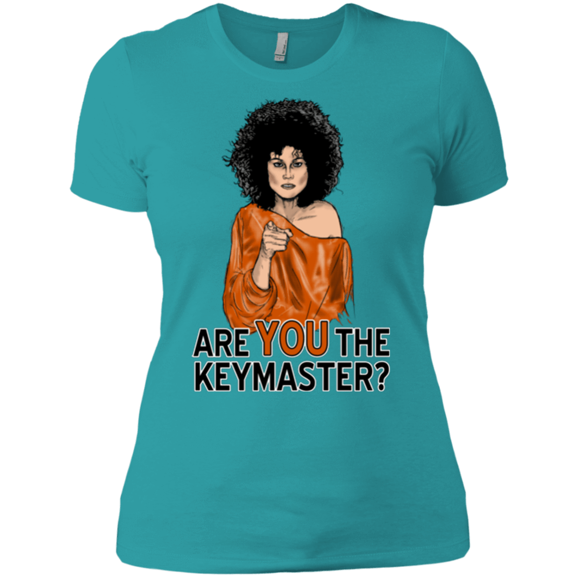 T-Shirts Tahiti Blue / X-Small Keymaster Women's Premium T-Shirt