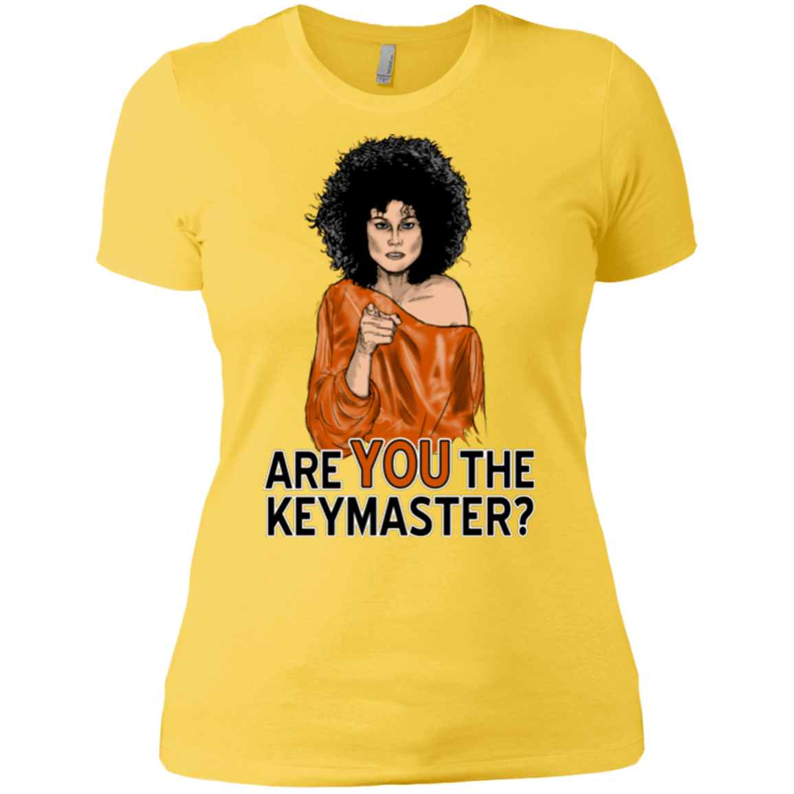 T-Shirts Vibrant Yellow / X-Small Keymaster Women's Premium T-Shirt
