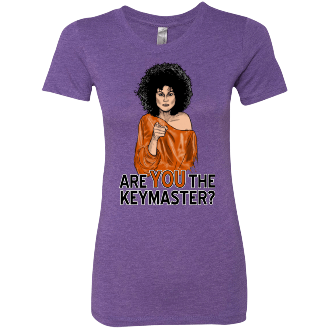 T-Shirts Purple Rush / Small Keymaster Women's Triblend T-Shirt