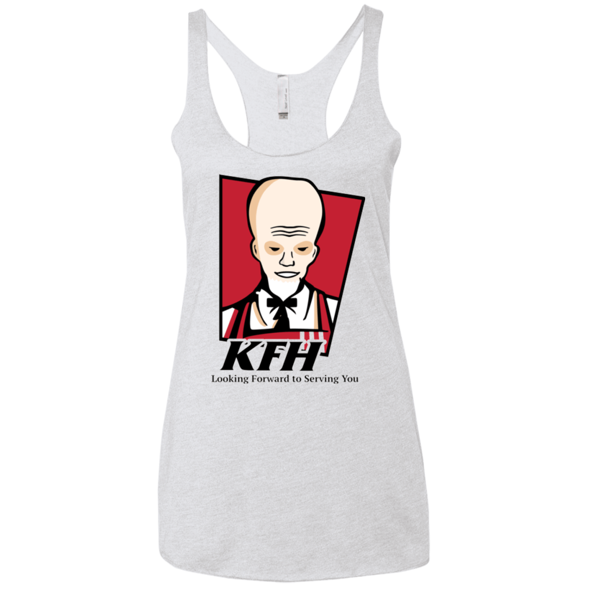 T-Shirts Heather White / X-Small KFH Women's Triblend Racerback Tank