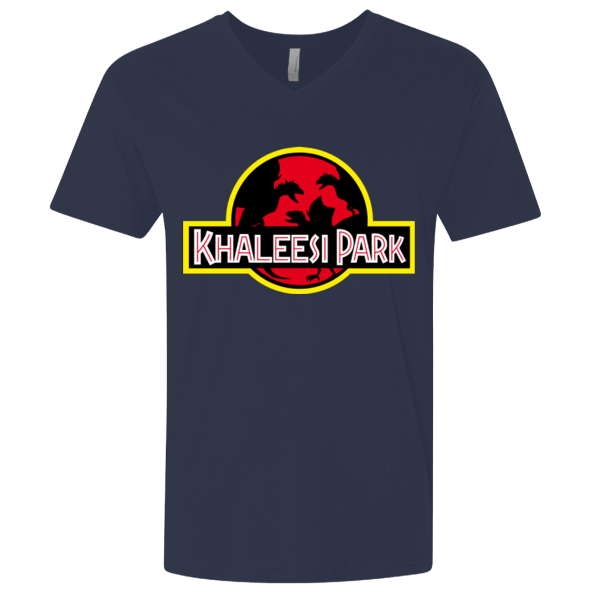 T-Shirts Midnight Navy / X-Small Khaleesi Park Men's Premium V-Neck