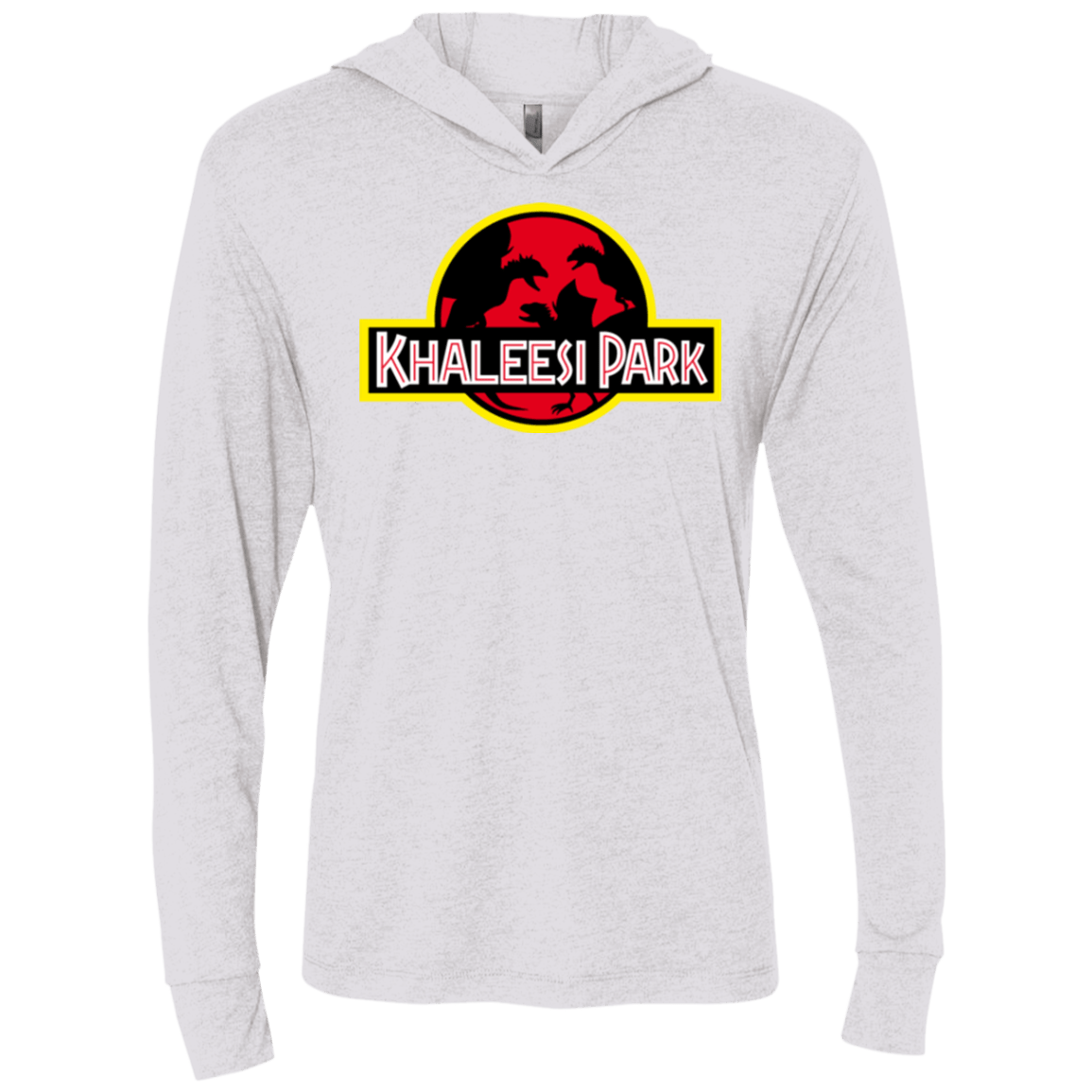 Khaleesi Park Triblend Long Sleeve Hoodie Tee