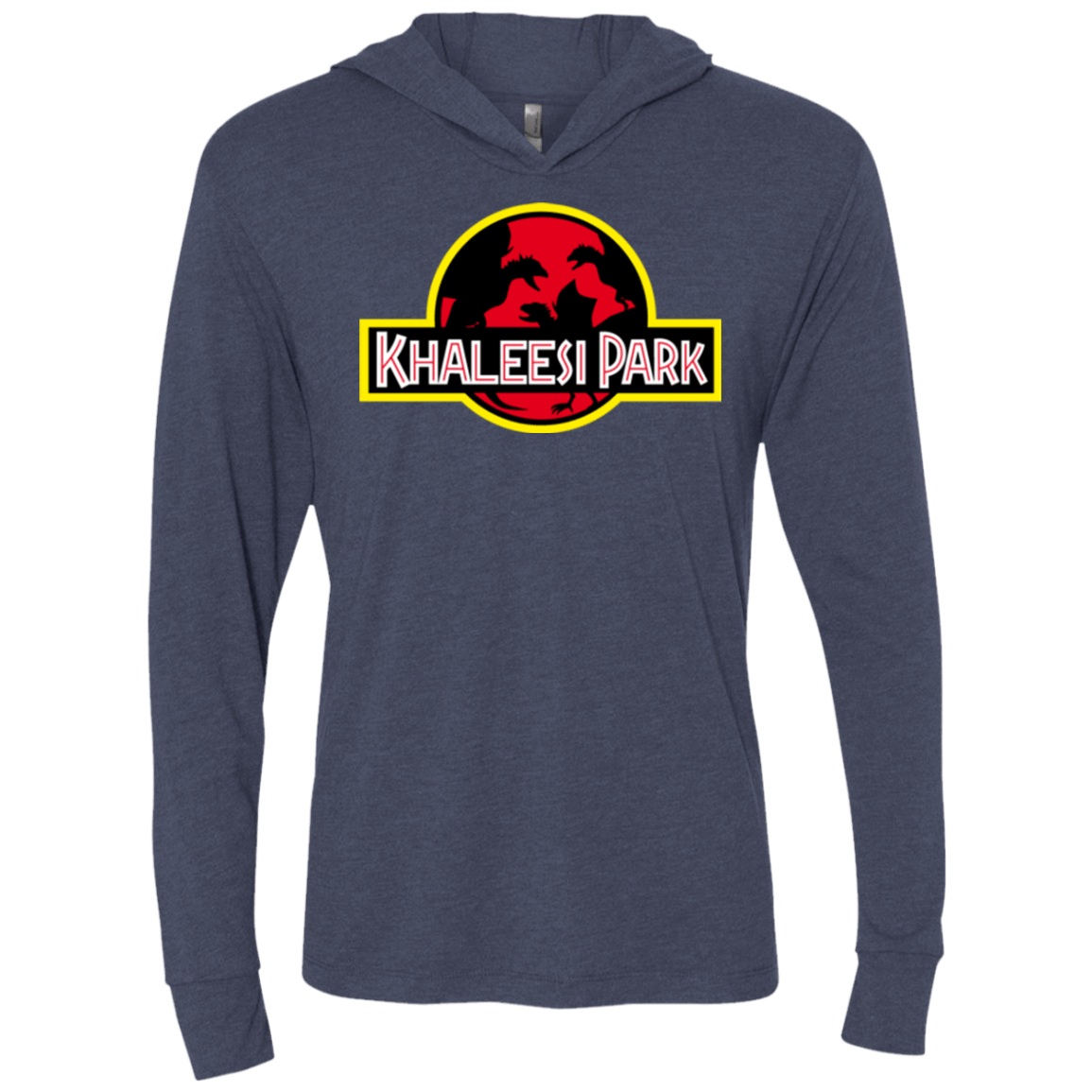 Khaleesi Park Triblend Long Sleeve Hoodie Tee