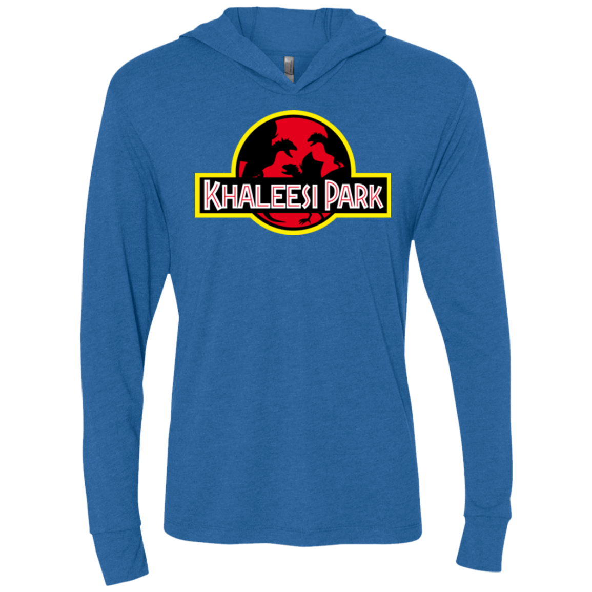 T-Shirts Vintage Royal / X-Small Khaleesi Park Triblend Long Sleeve Hoodie Tee