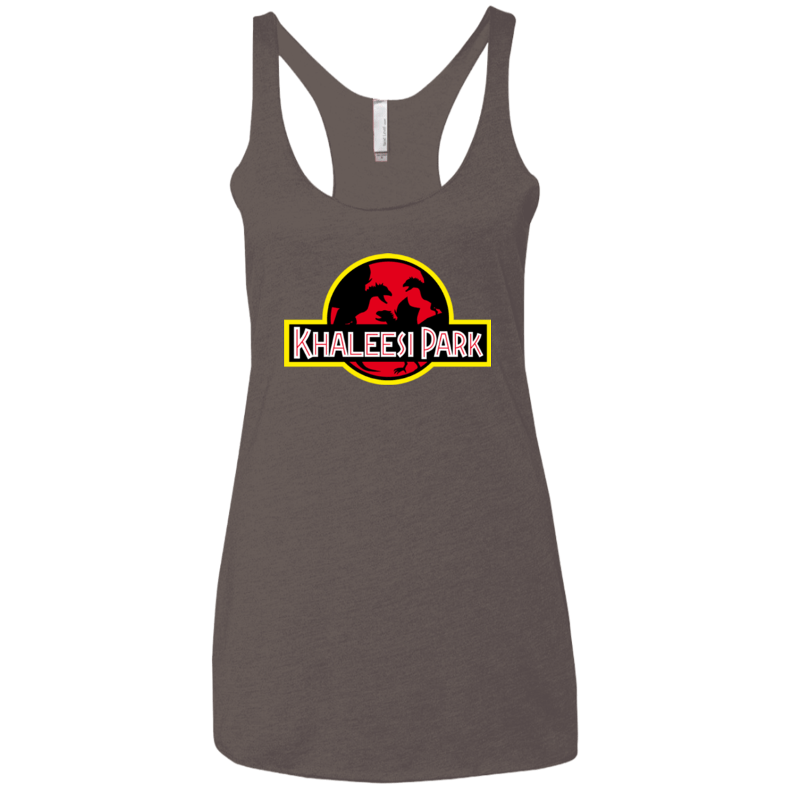 T-Shirts Macchiato / X-Small Khaleesi Park Women's Triblend Racerback Tank