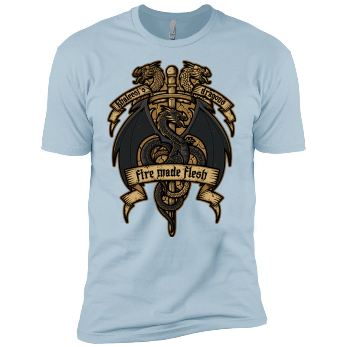 T-Shirts Light Blue / YXS KHALEESIS DRAGONS Boys Premium T-Shirt