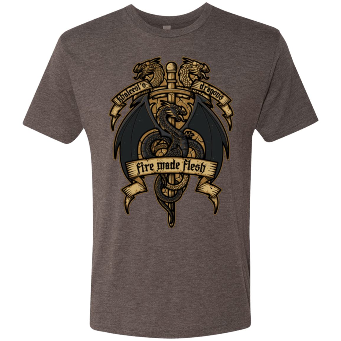 T-Shirts Macchiato / Small KHALEESIS DRAGONS Men's Triblend T-Shirt
