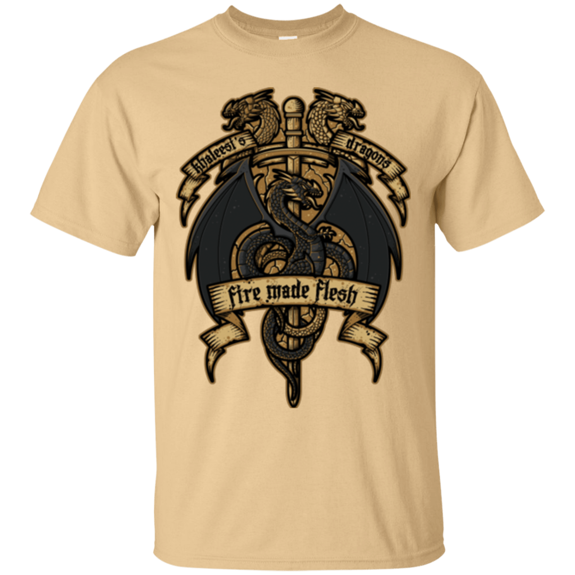 T-Shirts Vegas Gold / Small KHALEESIS DRAGONS T-Shirt