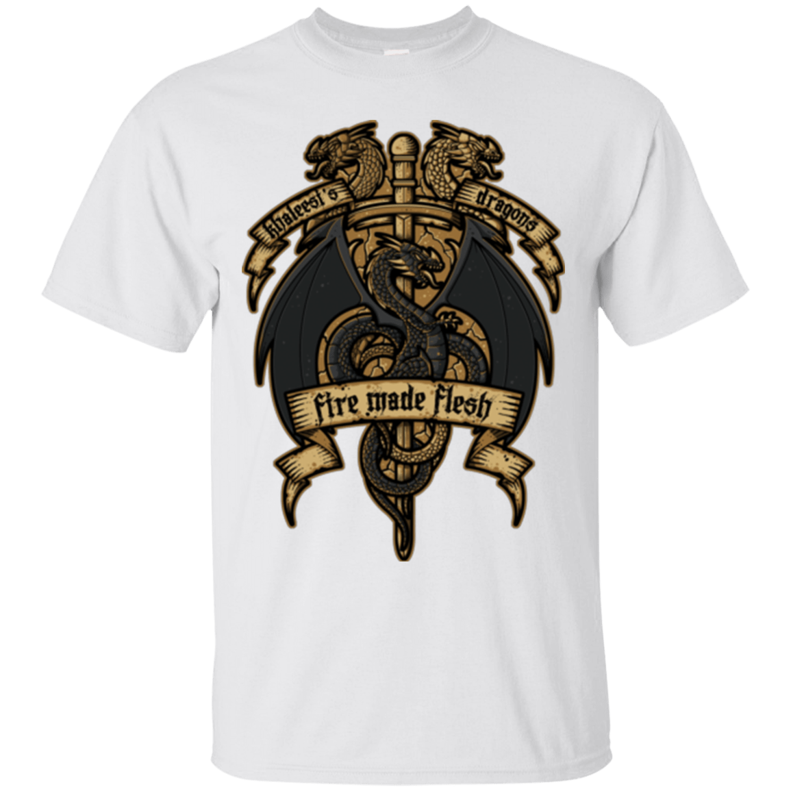 T-Shirts White / Small KHALEESIS DRAGONS T-Shirt