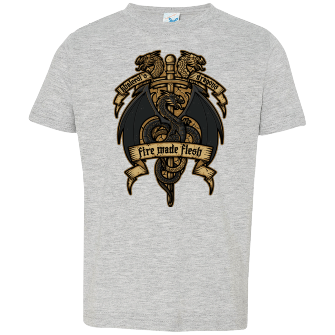 T-Shirts Heather / 2T KHALEESIS DRAGONS Toddler Premium T-Shirt