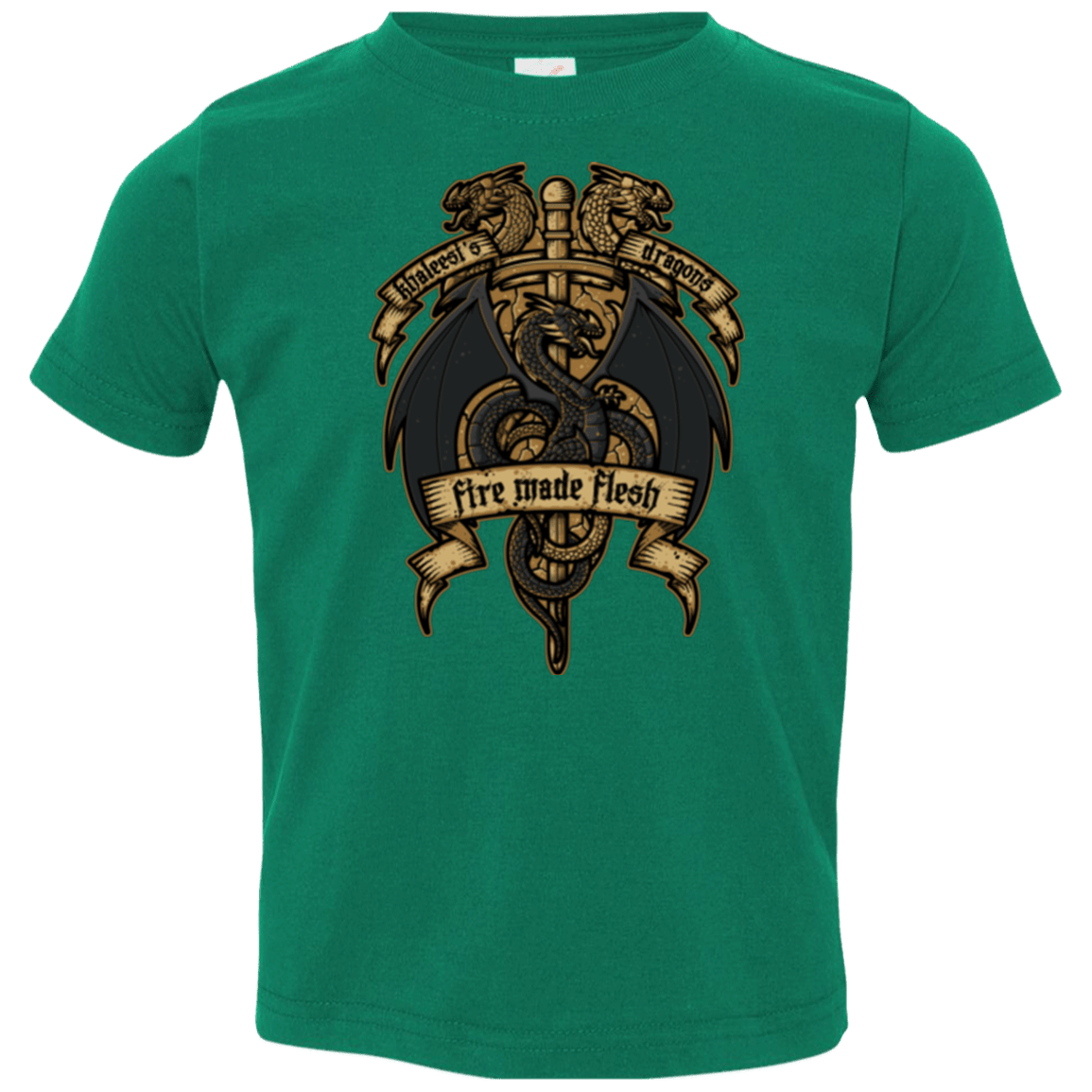 T-Shirts Kelly / 2T KHALEESIS DRAGONS Toddler Premium T-Shirt