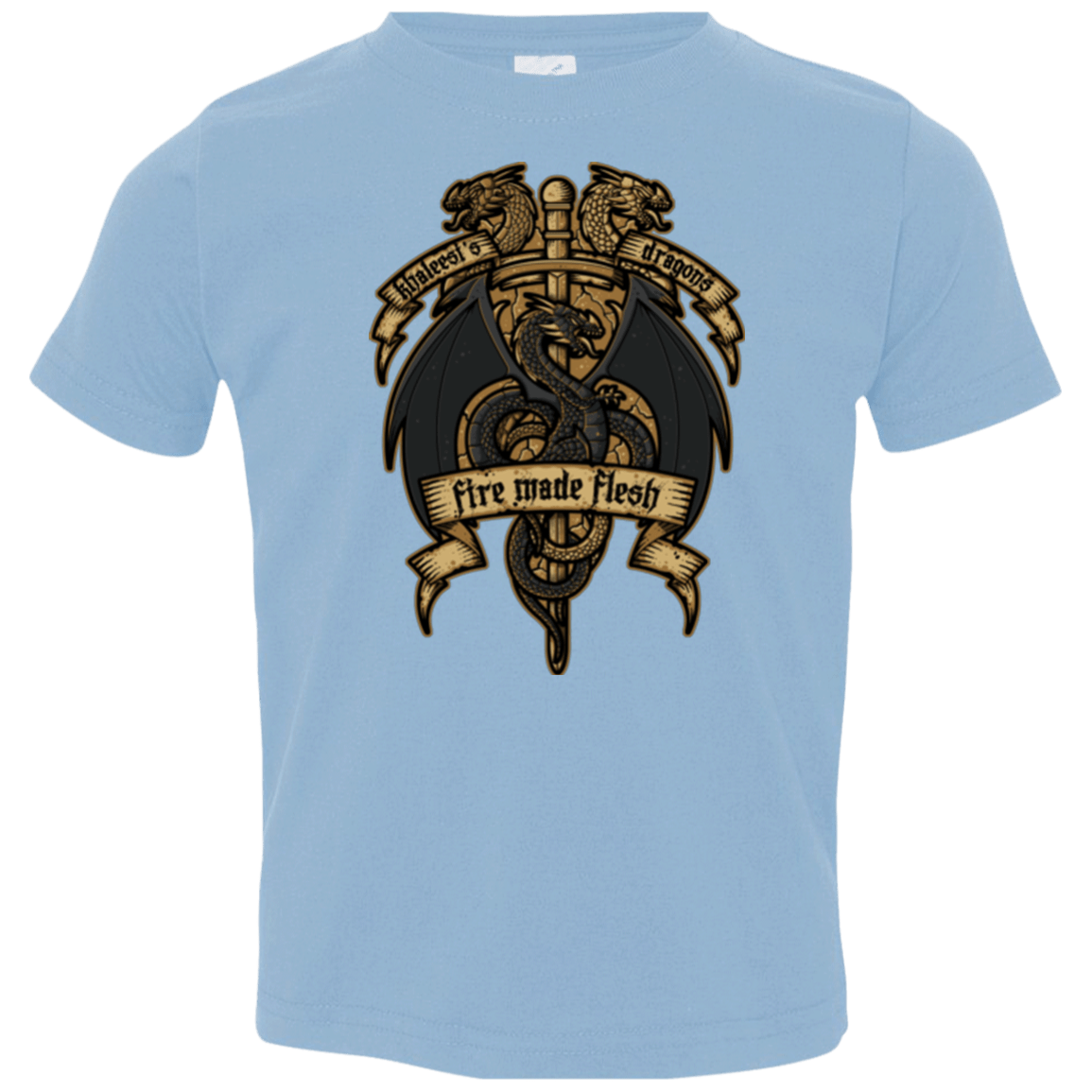 T-Shirts Light Blue / 2T KHALEESIS DRAGONS Toddler Premium T-Shirt