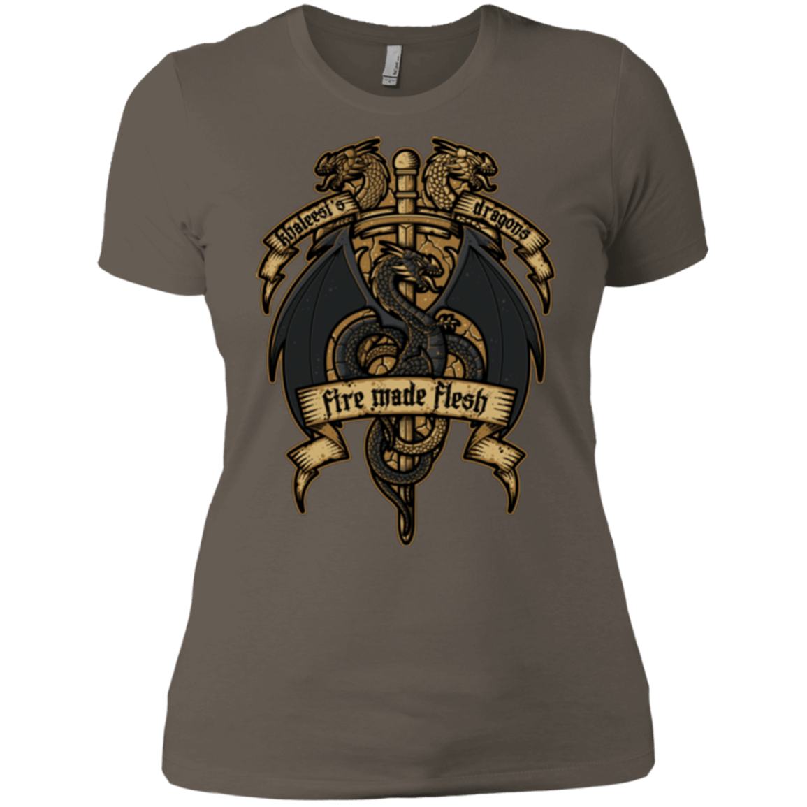 T-Shirts Warm Grey / X-Small KHALEESIS DRAGONS Women's Premium T-Shirt