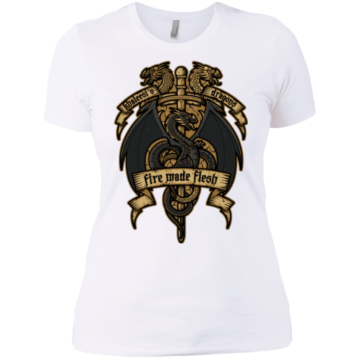T-Shirts White / X-Small KHALEESIS DRAGONS Women's Premium T-Shirt
