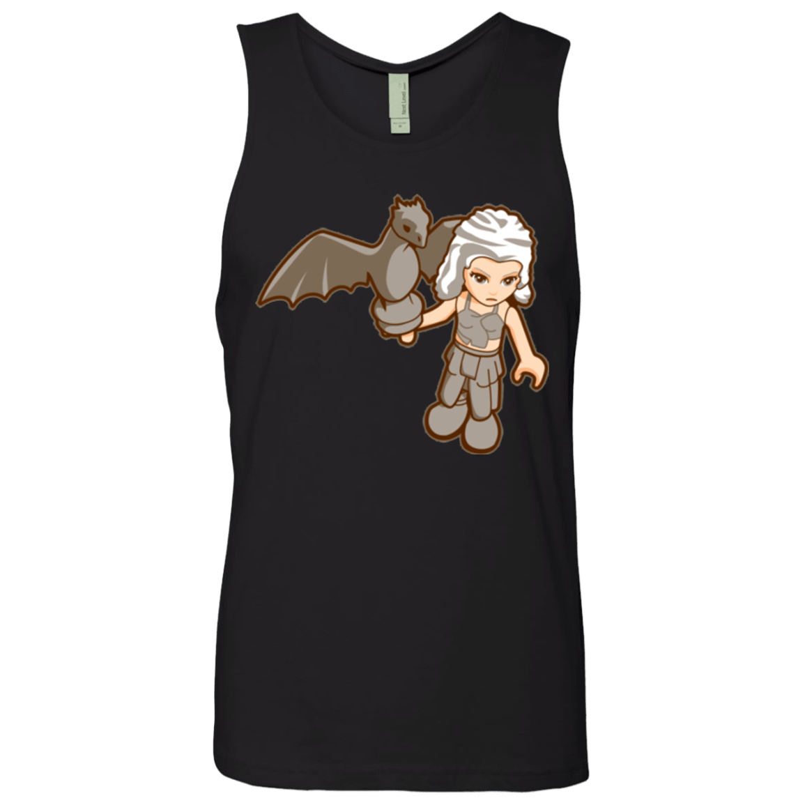 T-Shirts Black / Small Khalego Men's Premium Tank Top