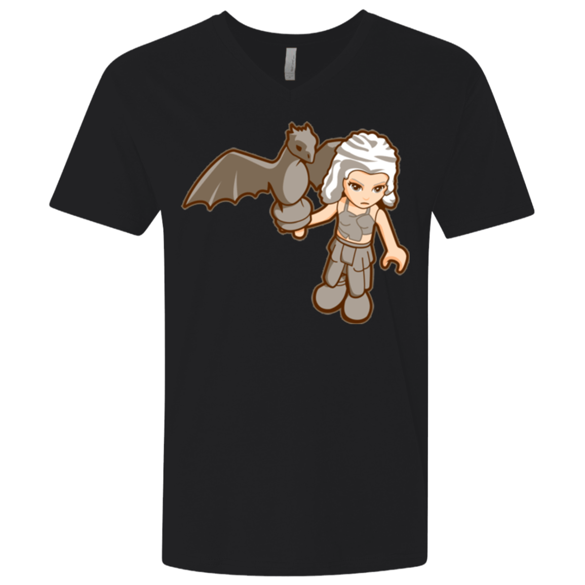 T-Shirts Black / X-Small Khalego Men's Premium V-Neck