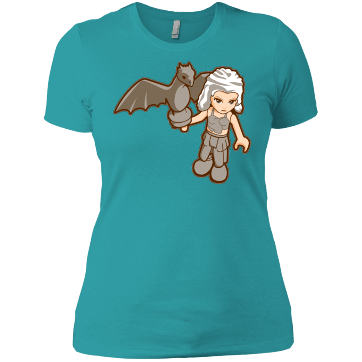 T-Shirts Tahiti Blue / X-Small Khalego Women's Premium T-Shirt