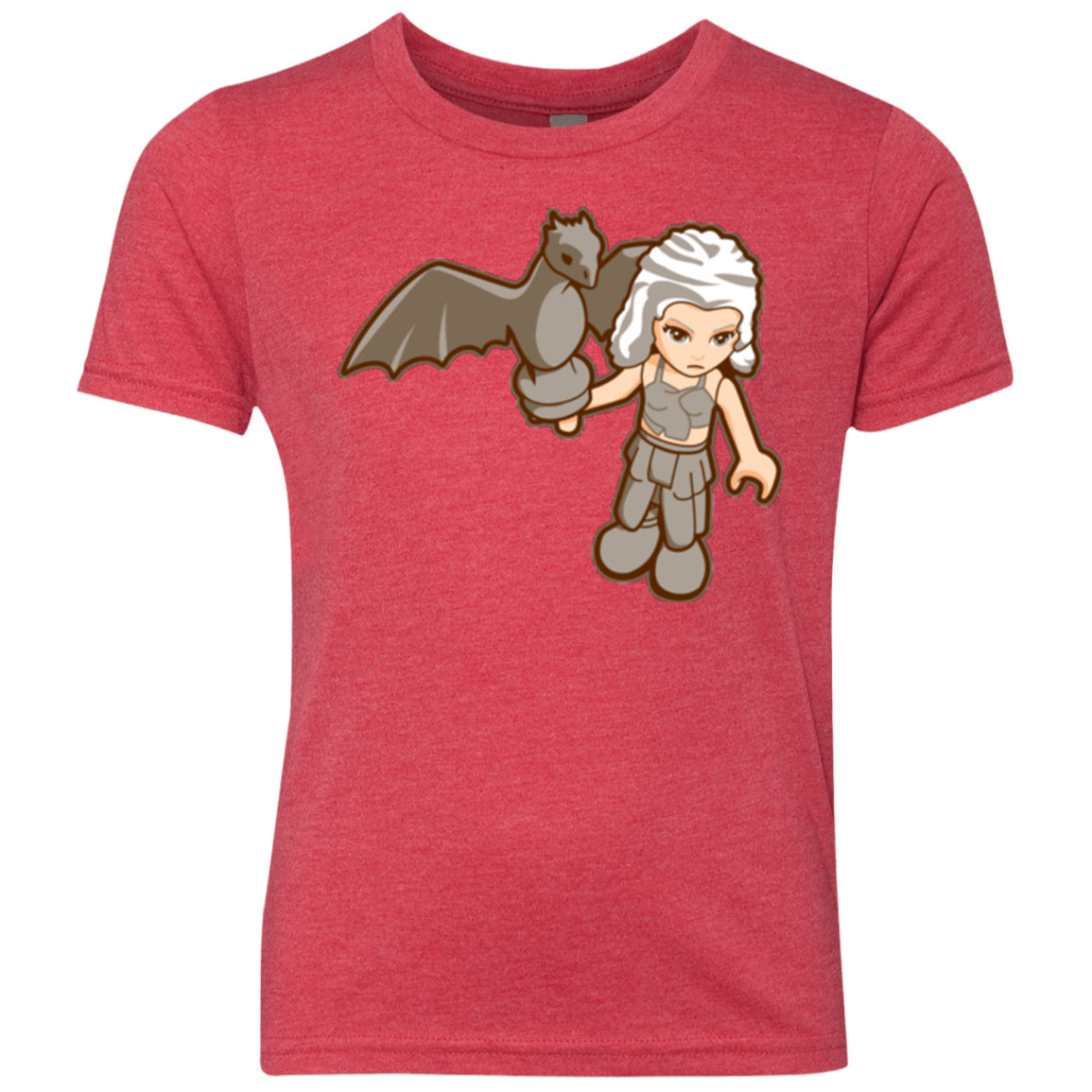 T-Shirts Vintage Red / YXS Khalego Youth Triblend T-Shirt