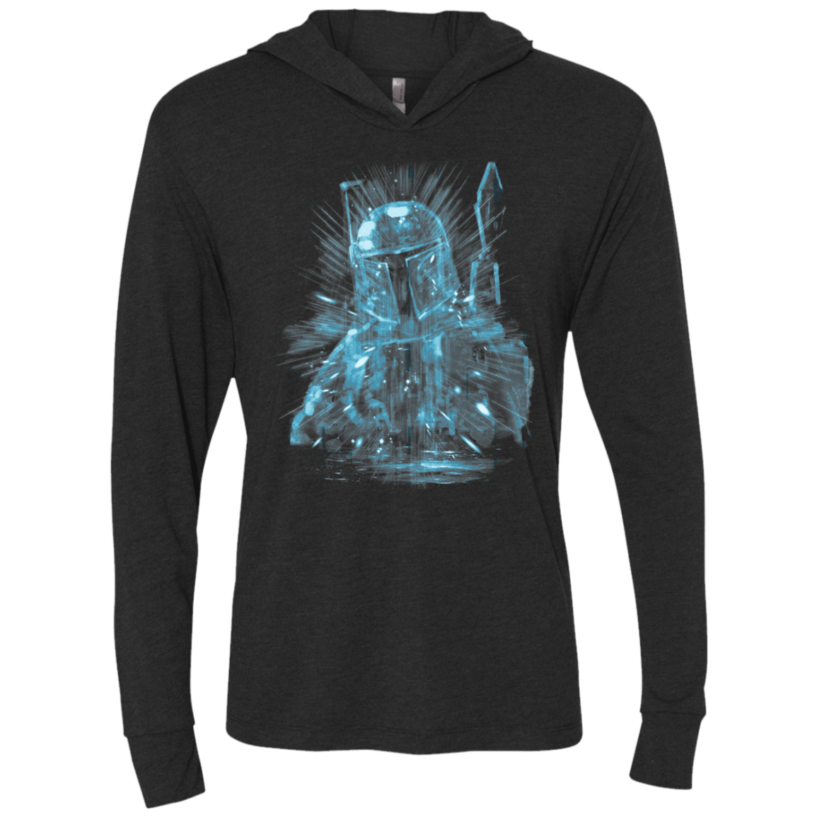 T-Shirts Vintage Black / X-Small Kharmazero boba all stars Triblend Long Sleeve Hoodie Tee