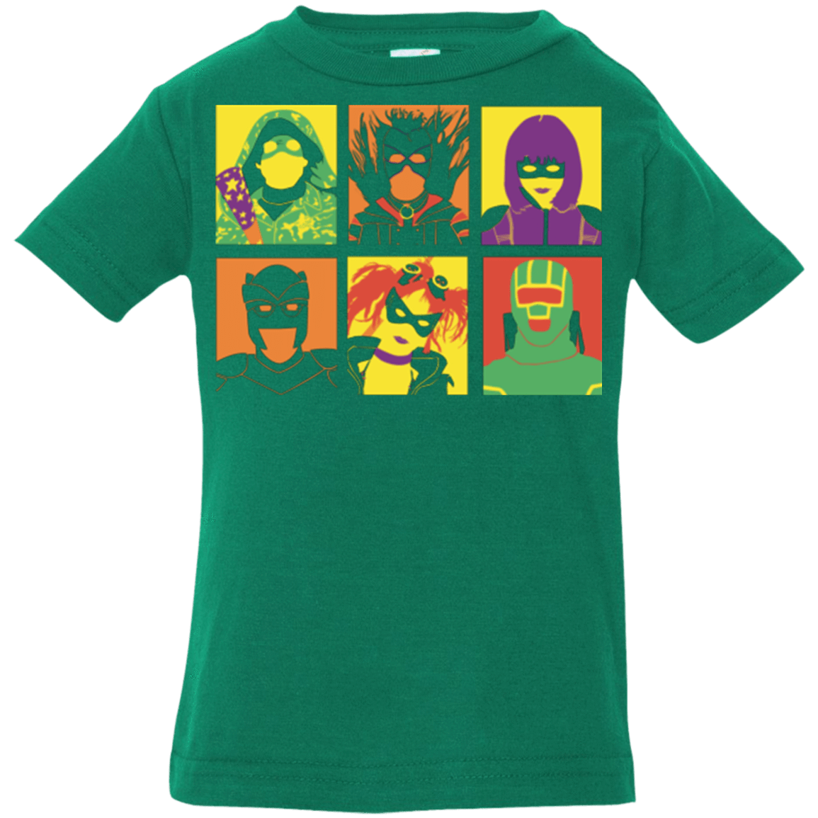 T-Shirts Kelly / 6 Months Kick Ass pop Infant Premium T-Shirt