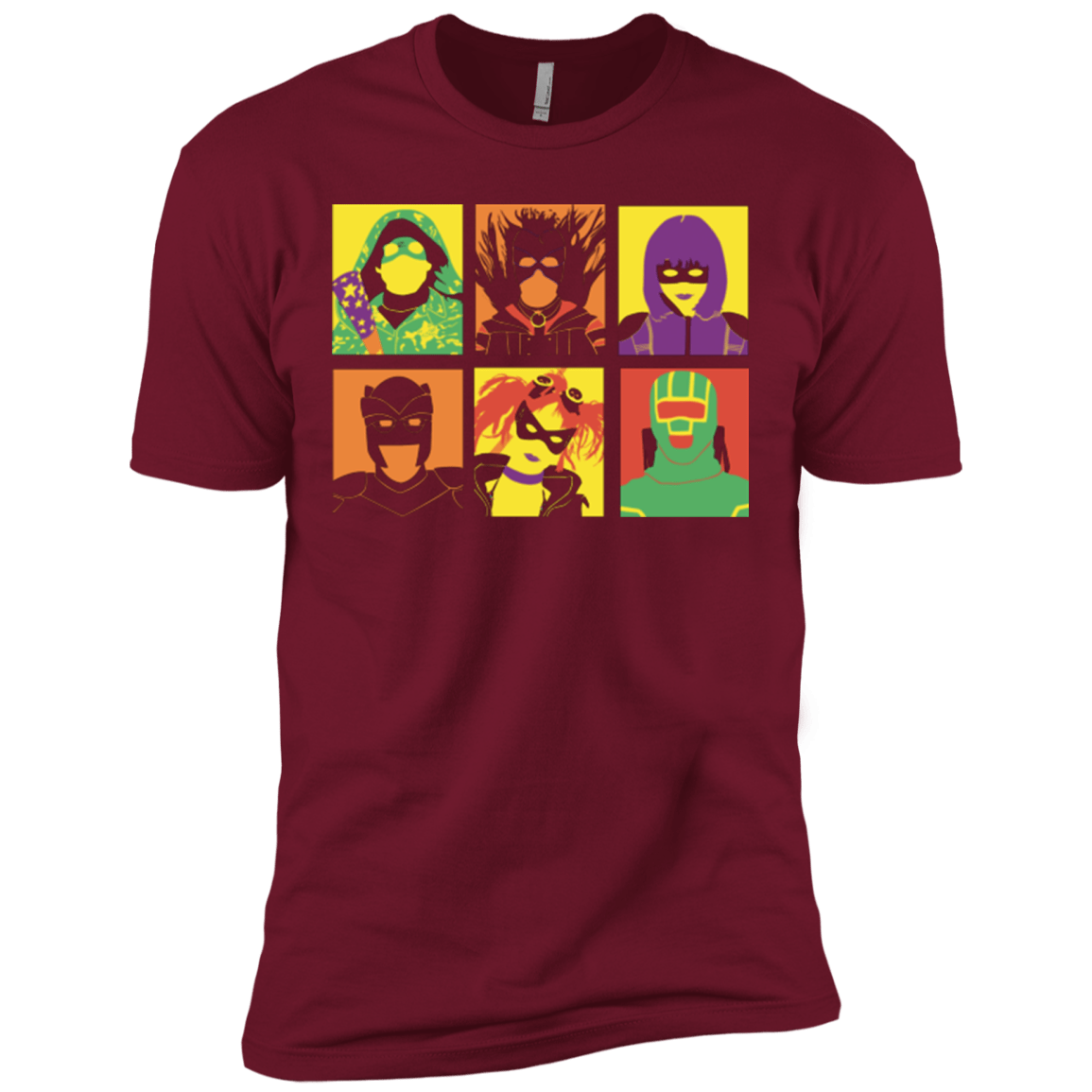 T-Shirts Cardinal / X-Small Kick Ass pop Men's Premium T-Shirt